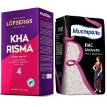 Кофе молотый и рис